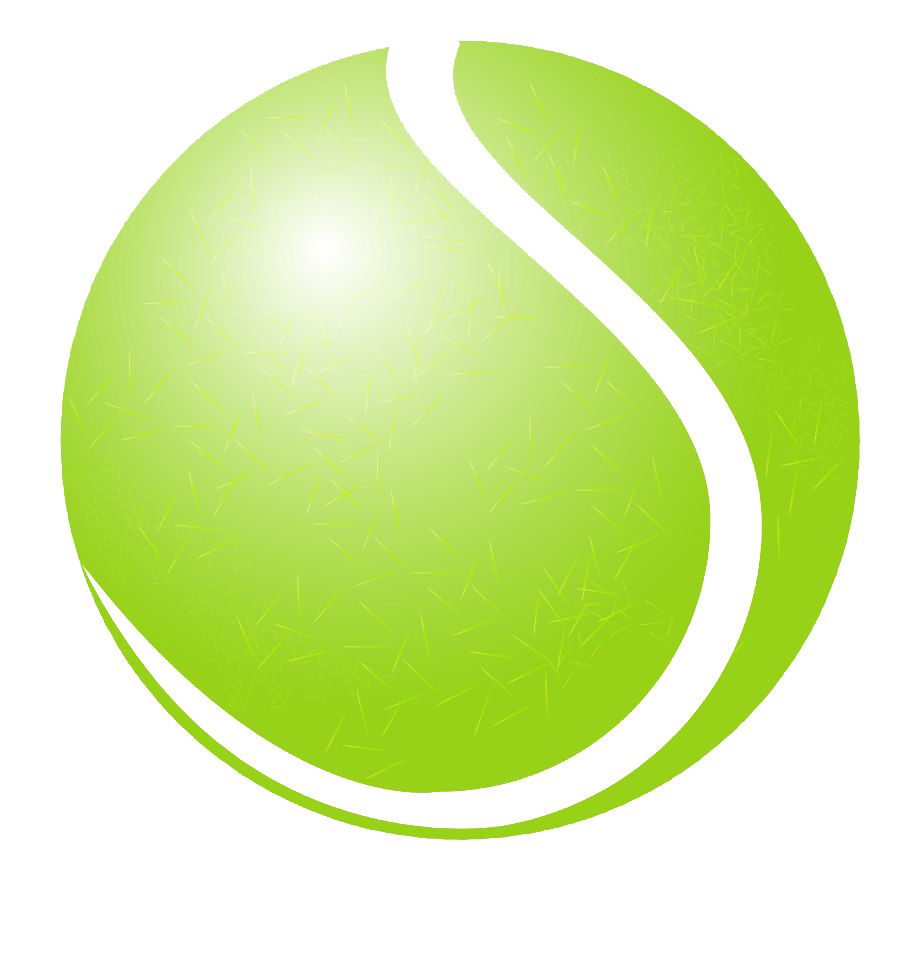 Fichier transparent de la balle de tennis