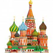 O arquivo png de Moscou Kremlin