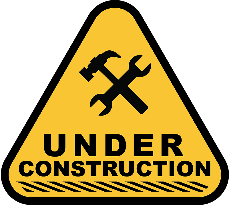 Under Construction Sign PNG Image