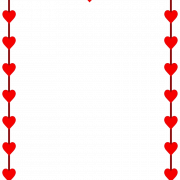 Valentinstag Grenze PNG kostenloses Bild