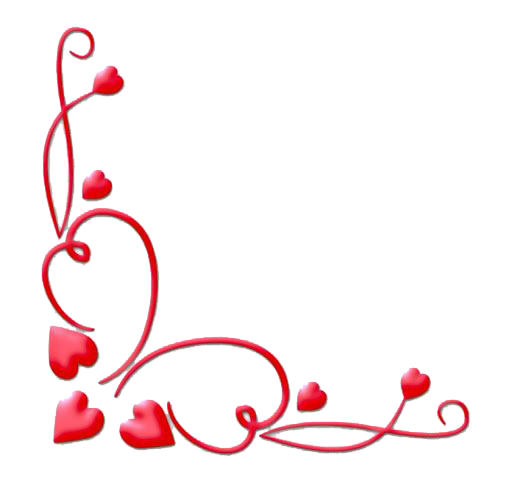 Valentines Day Border PNG Picture
