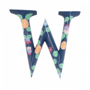 W lettera png