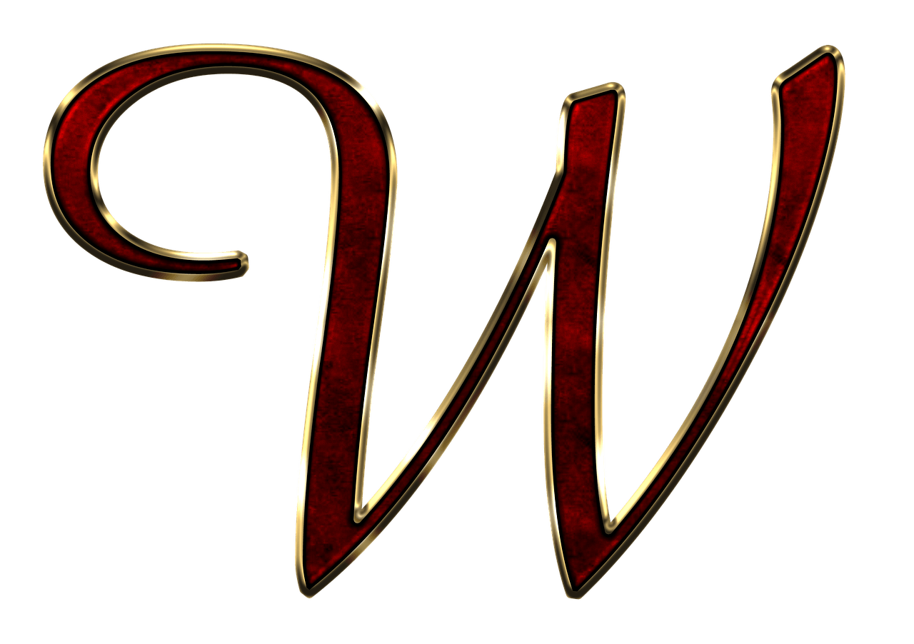 W Letter PNG Free Download