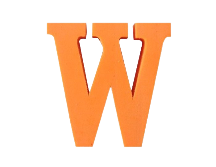 W Letter PNG Free Image
