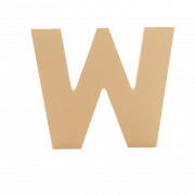 W Letter PNG Pic