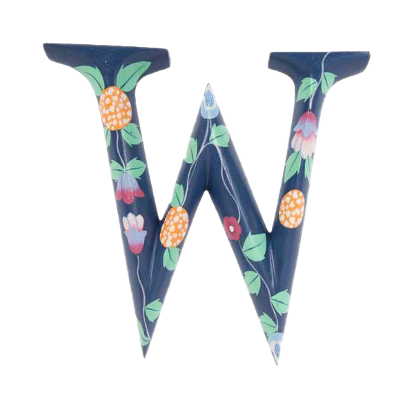 W Letter PNG