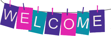 Welcome Banner PNG Image
