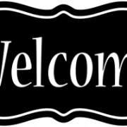 Welcome Word PNG