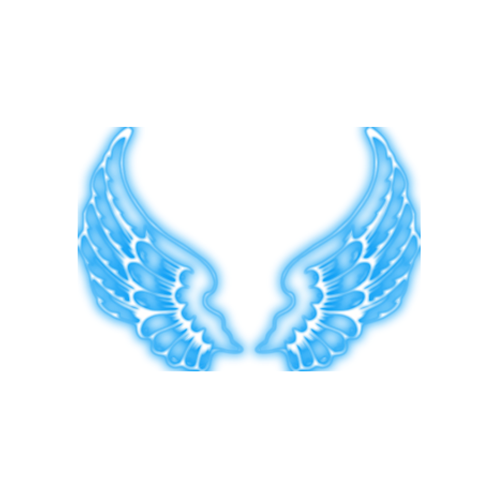 Wings Neon PNG