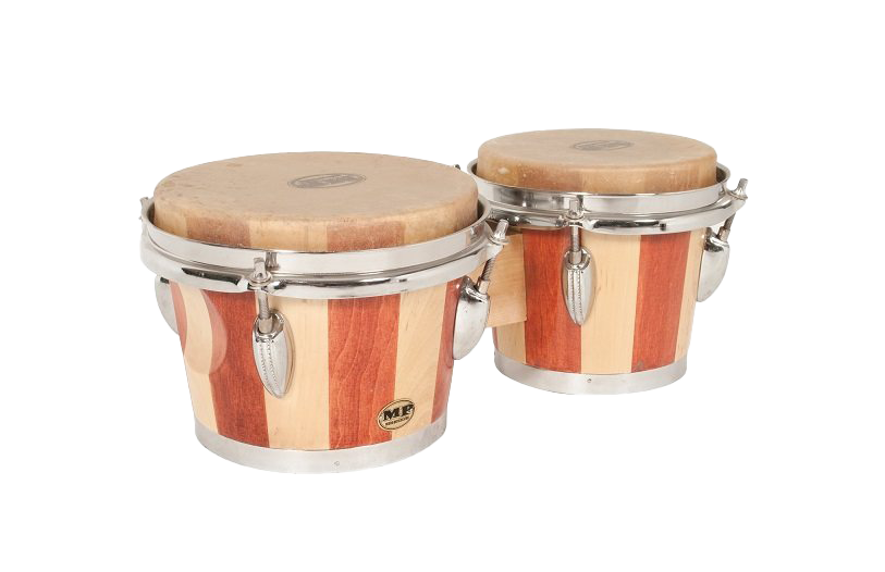 Wooden Bongo Drum PNG File