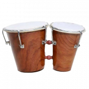 Wooden Bongo Drum PNG Images