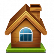 Wooden House PNG Image