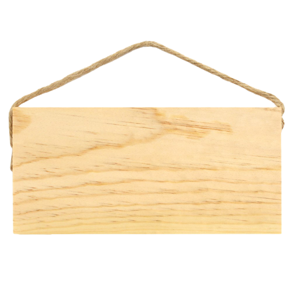 Wooden Sign Hanging PNG Free Image