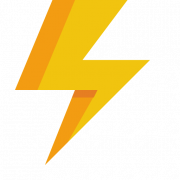 Yellow Thunder PNG Free Download