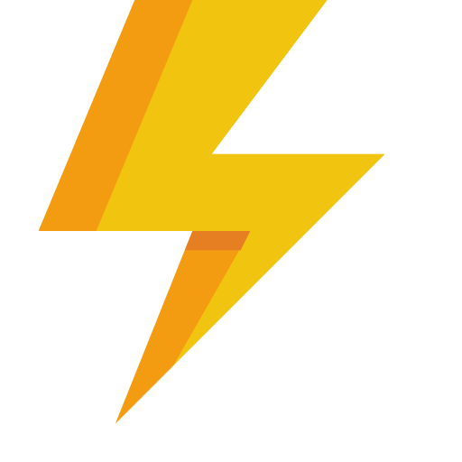 Yellow Thunder PNG Free Download