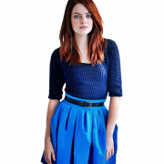 Actress Emma Stone PNG Pic