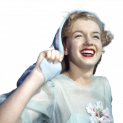Schauspielerin Marilyn Monroe transparent