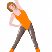 Aerobic Exercise PNG Image File