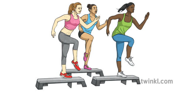 Aerobic Physical Exercise PNG HD Image