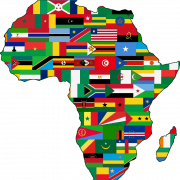 Download de arquivos png de mapa da África grátis