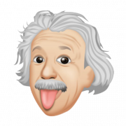 Albert Einstein PNG Gratis afbeelding