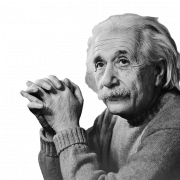 Albert Einstein PNG HD -afbeelding