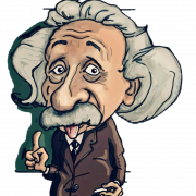 Albert Einstein PNG hochwertiges Bild