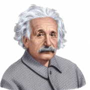 Albert Einstein PNG Bild