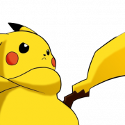 Angry Pikachu PNG