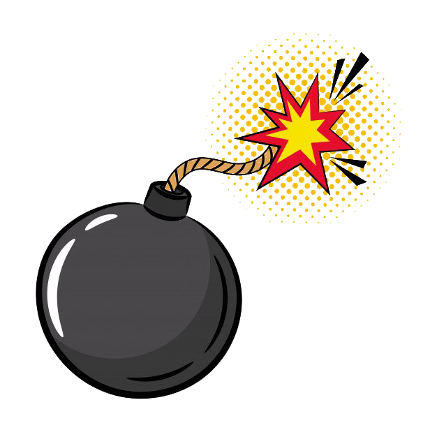 Animated Bomb PNG File