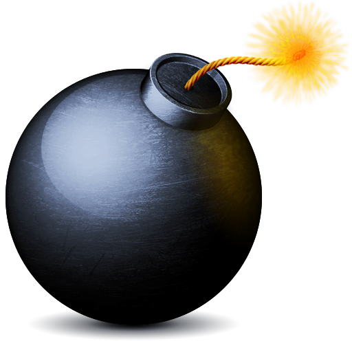 Animated Bomb PNG Image