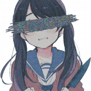 Anime Girl PNG -bestand