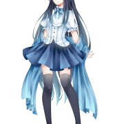 Anime fille png photo