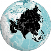 Asia Globe PNG