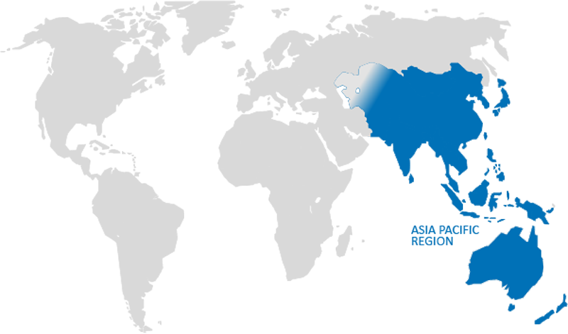Asia Map PNG Pic
