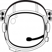 Astronaut Helm PNG HD -Bild