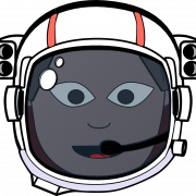 File di immagine PNG del casco astronauta