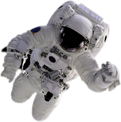 Astronaut Space PNG Free Image