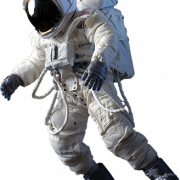 Astronaut Space PNG HD -afbeelding