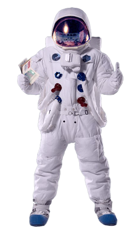 Astronaut Space PNG Image