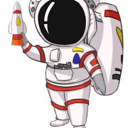 Astronaut Vector PNG Clipart