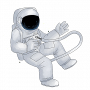 Astronaut Vector PNG Picture