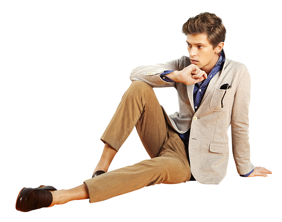 Attractive Model Man PNG Images