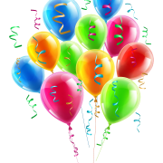 Ballon verjaardag decoratie transparant