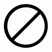 Ban Sign PNG Images