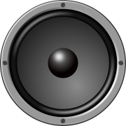 Басовые звуковые динамики PNG Бесплатное изображение
