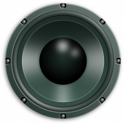 Bass audio speaker gambar png