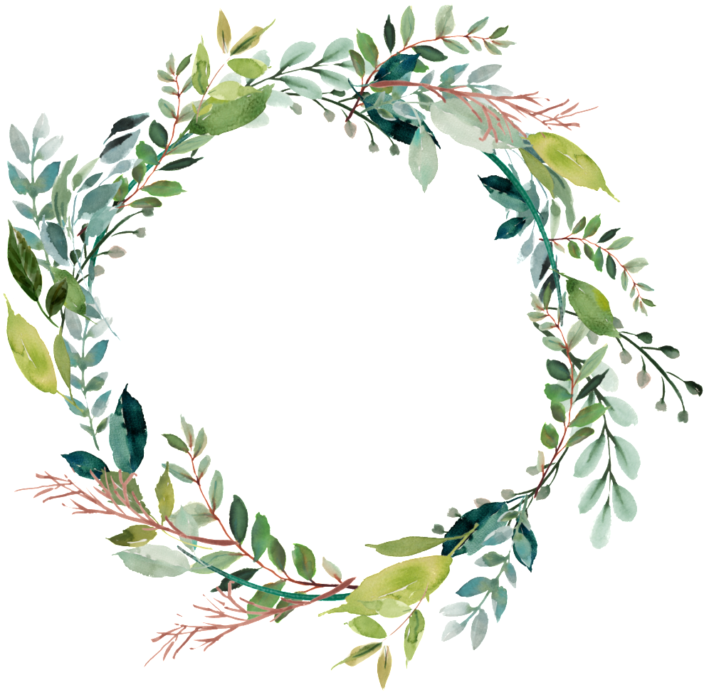 Beautiful Flower Wreath PNG Pic