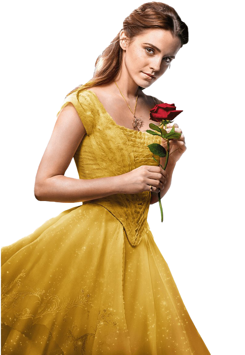 Beauty and the Beast Emma Watson Movie PNG Download Image