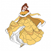 Belle Beauty and the Beast PNG